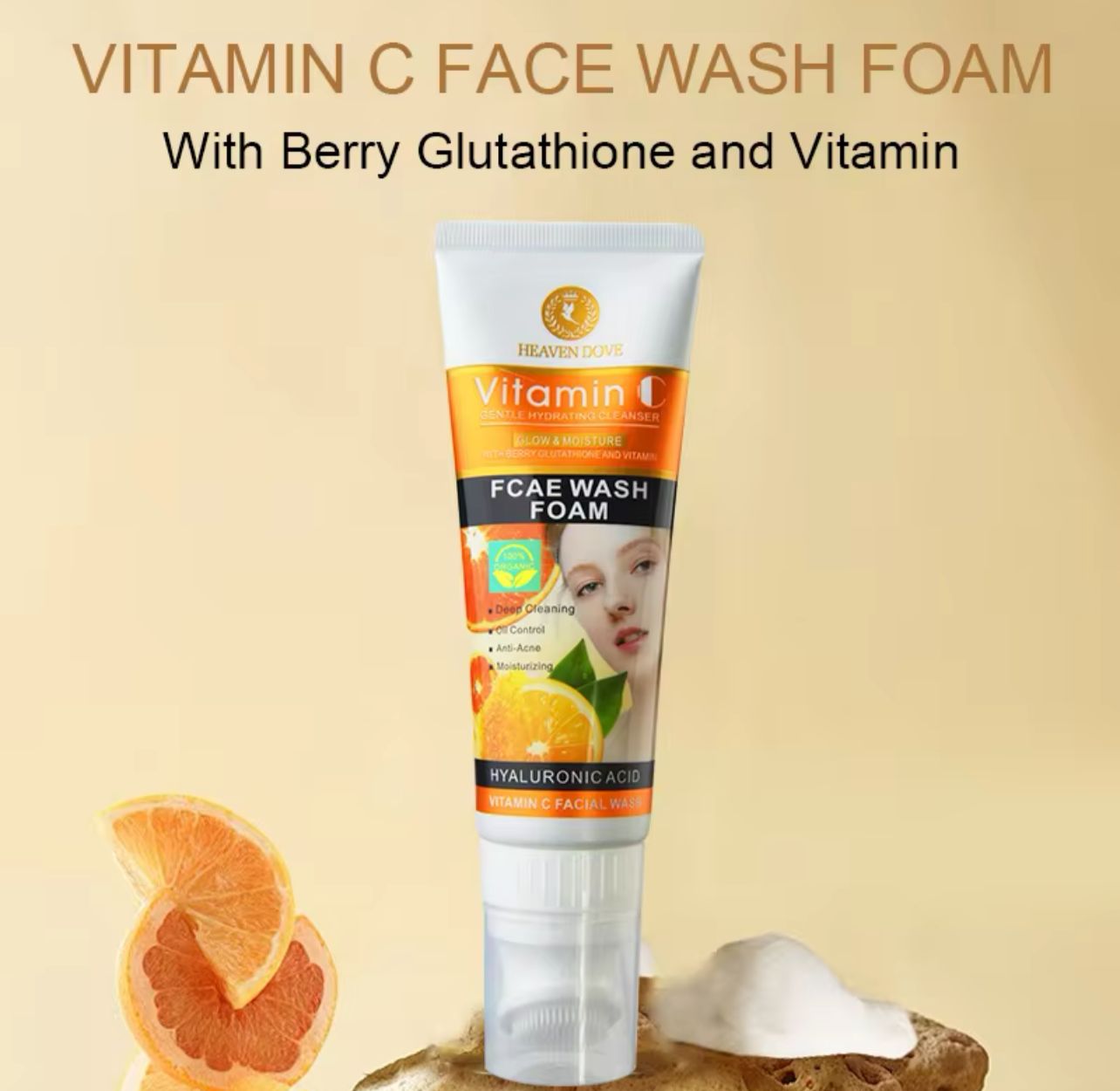 Mousse Nettoyante à la Vitamine C